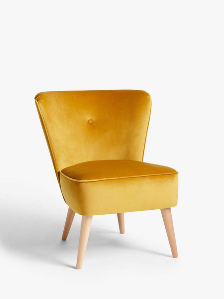 Fauteuil Alma en Velours Épicé 1